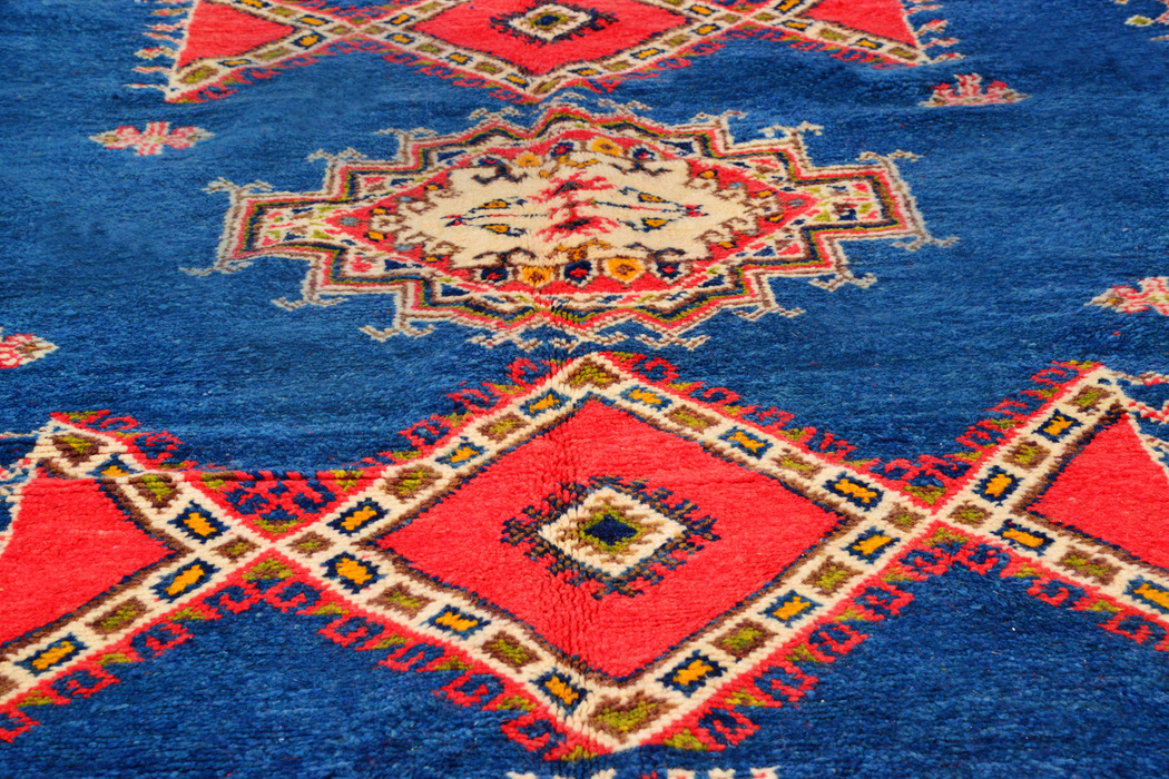 Tapis Berbère Bleu Impérial - image 3